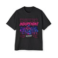 Indopendnt Neon City Tee — Retro Cyberpunk Men’s Graphic T-Shirt