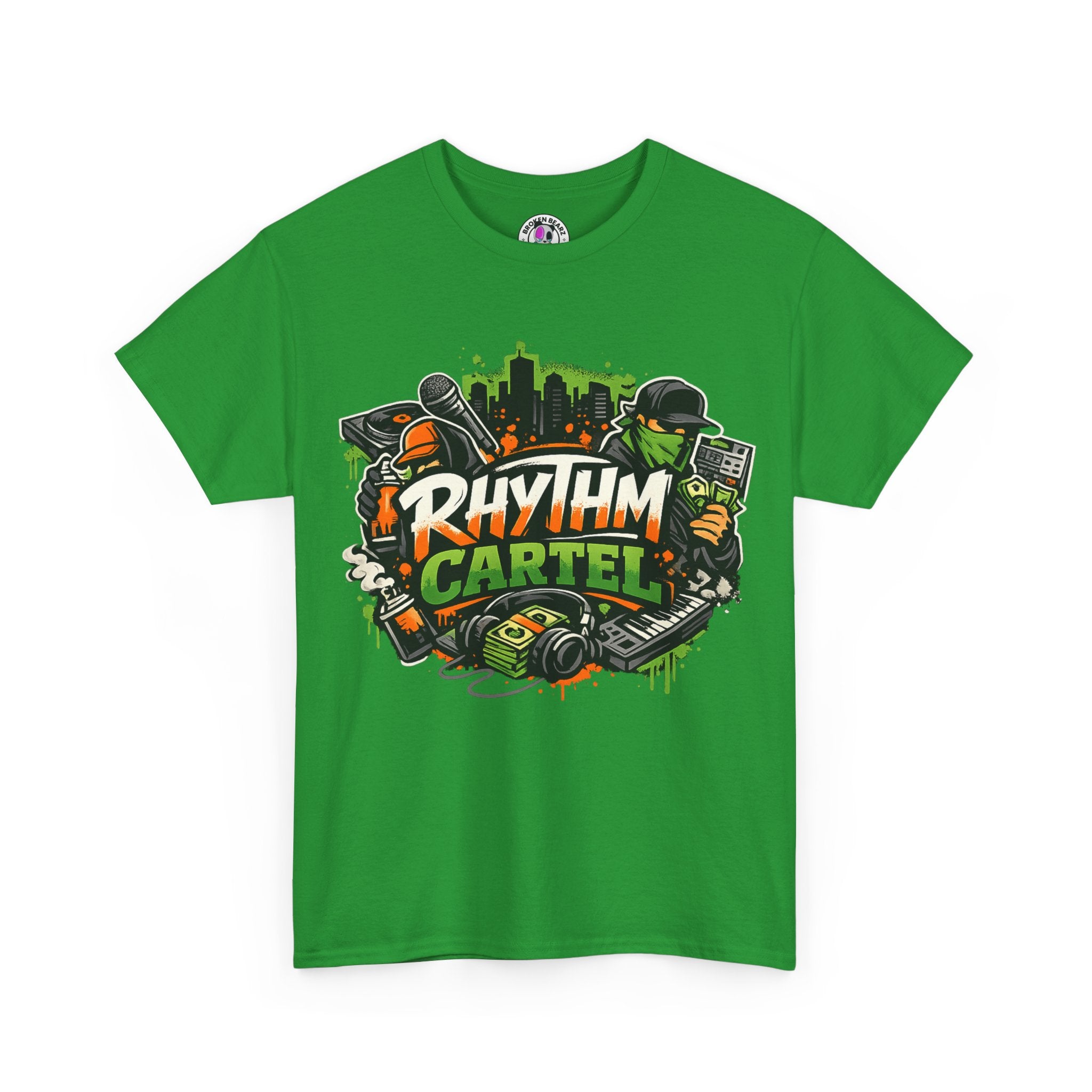 Rhythm Cartel Graphic Tee — DJ Streetwear Hip Hop Music T-Shirt