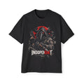 Raven Reaper Graphic Tee — "Independent" Oversized Men's T-Shirt
