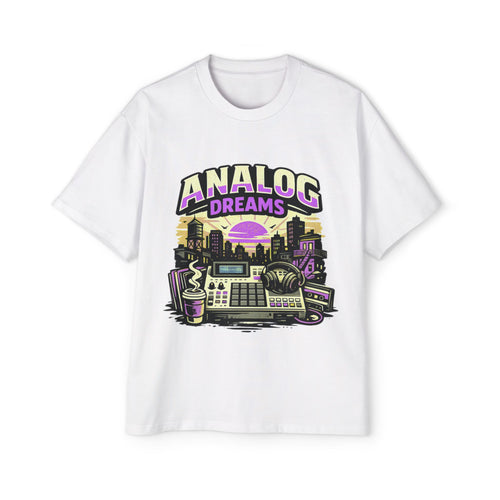 Analog Dreams Tee — Vintage Synthwave Music T-Shirt