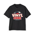 Vinyl Code Graphic Tee — Retro Record Music T-Shirt for Men