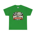 Rhythm Archive Tee — Vintage Boombox Music Logo T‑Shirt