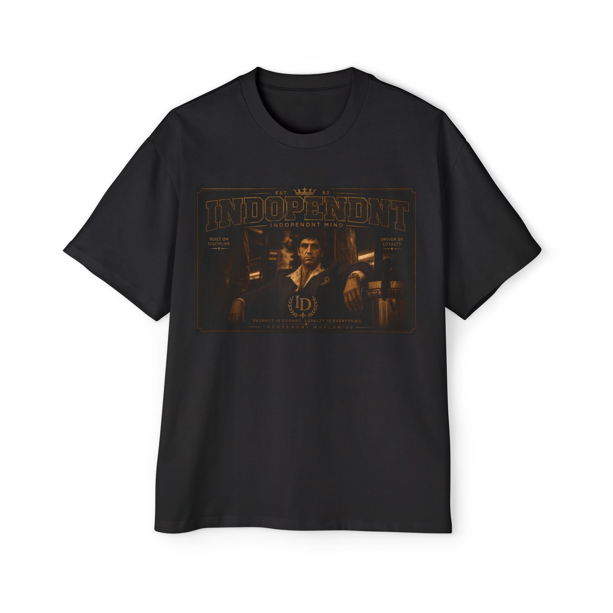 Scarface 'Underground' Graphic Tee — Vintage Movie Gangster Oversized T-Shirt