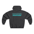 Independn! Bold Retro Text Hoodie — Vintage Teal Graphic Pullover