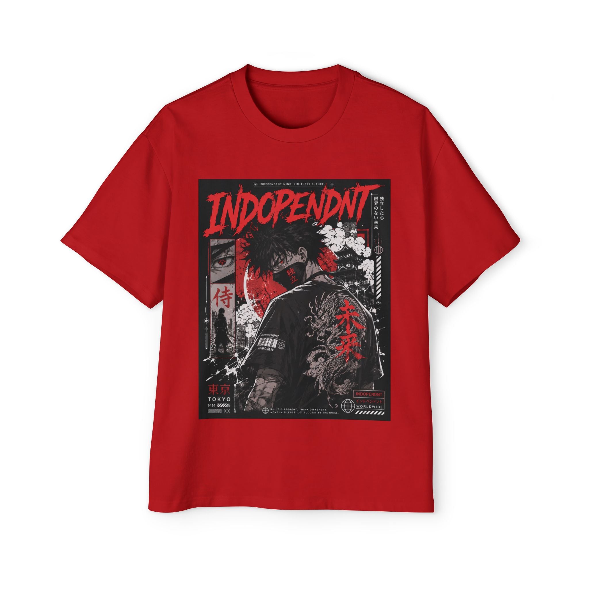 Indopendnt Samurai Graphic Tee — Oversized Men's Streetwear