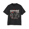 Graphic Tee — "Independent: Built From Nothing" Oversized Men's T‑Shirt