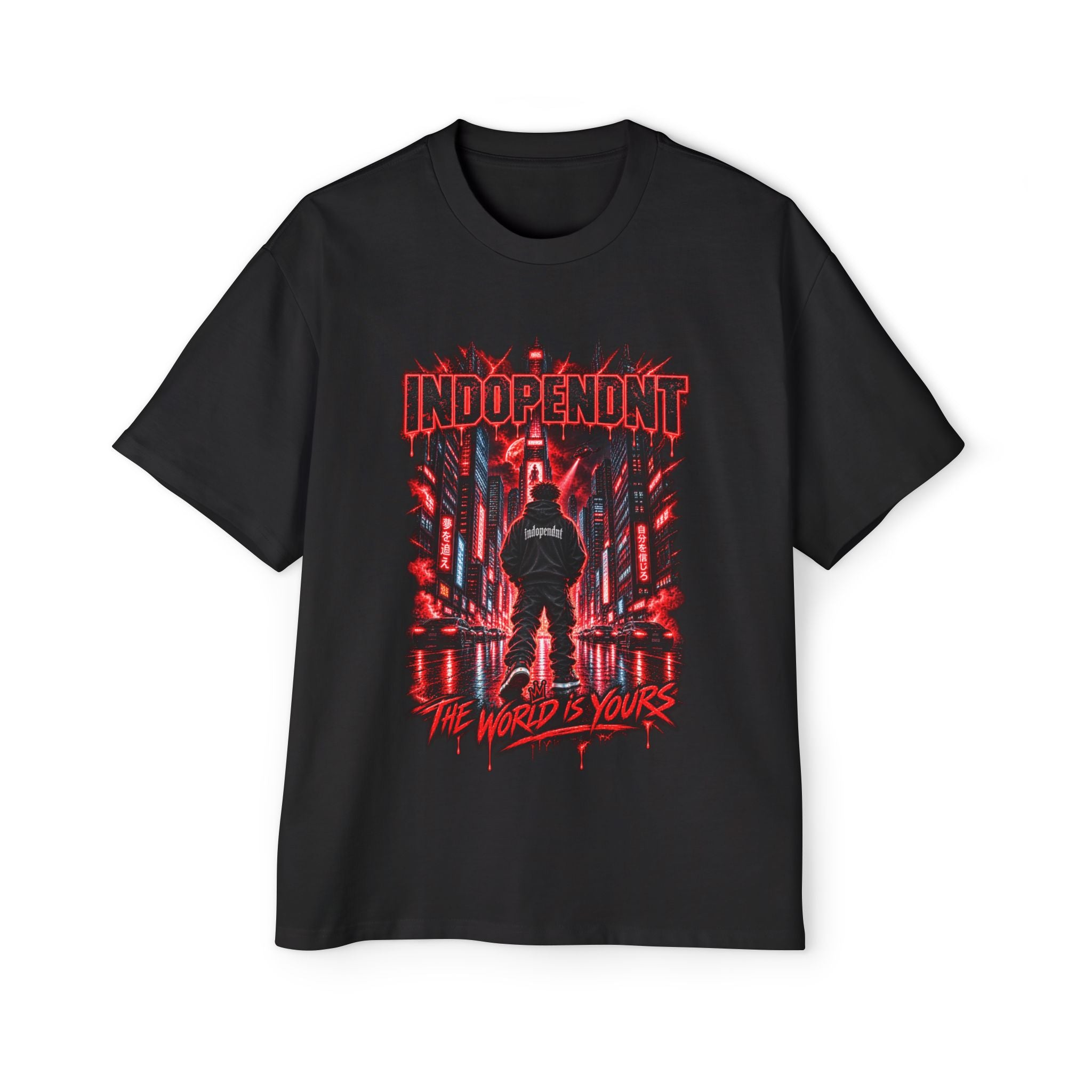 Indopendnt "The World Is Yours" Graphic Tee — Urban Streetwear T-Shirt