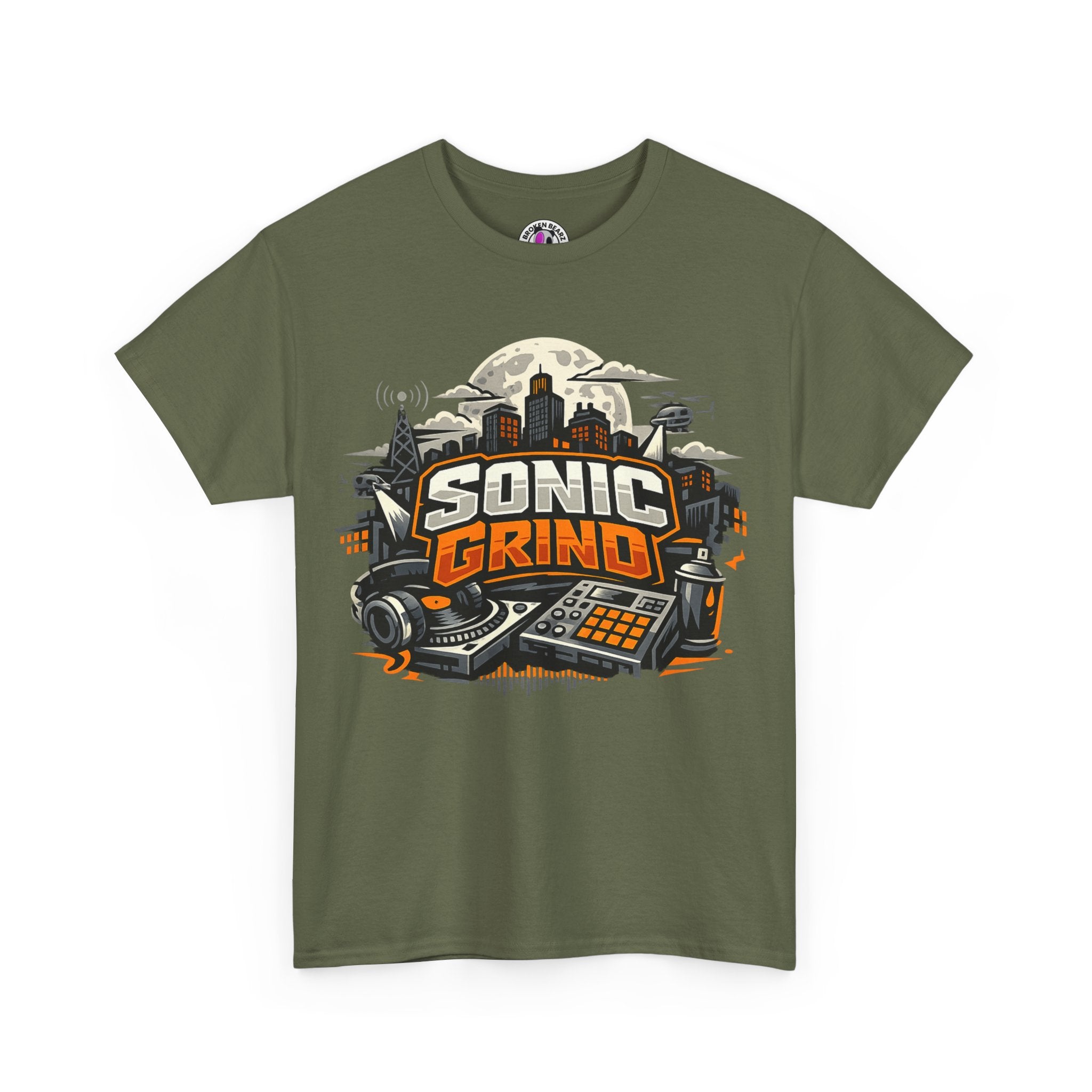Sonic Grind DJ Crew T‑Shirt — Urban Music Producer Graphic Tee