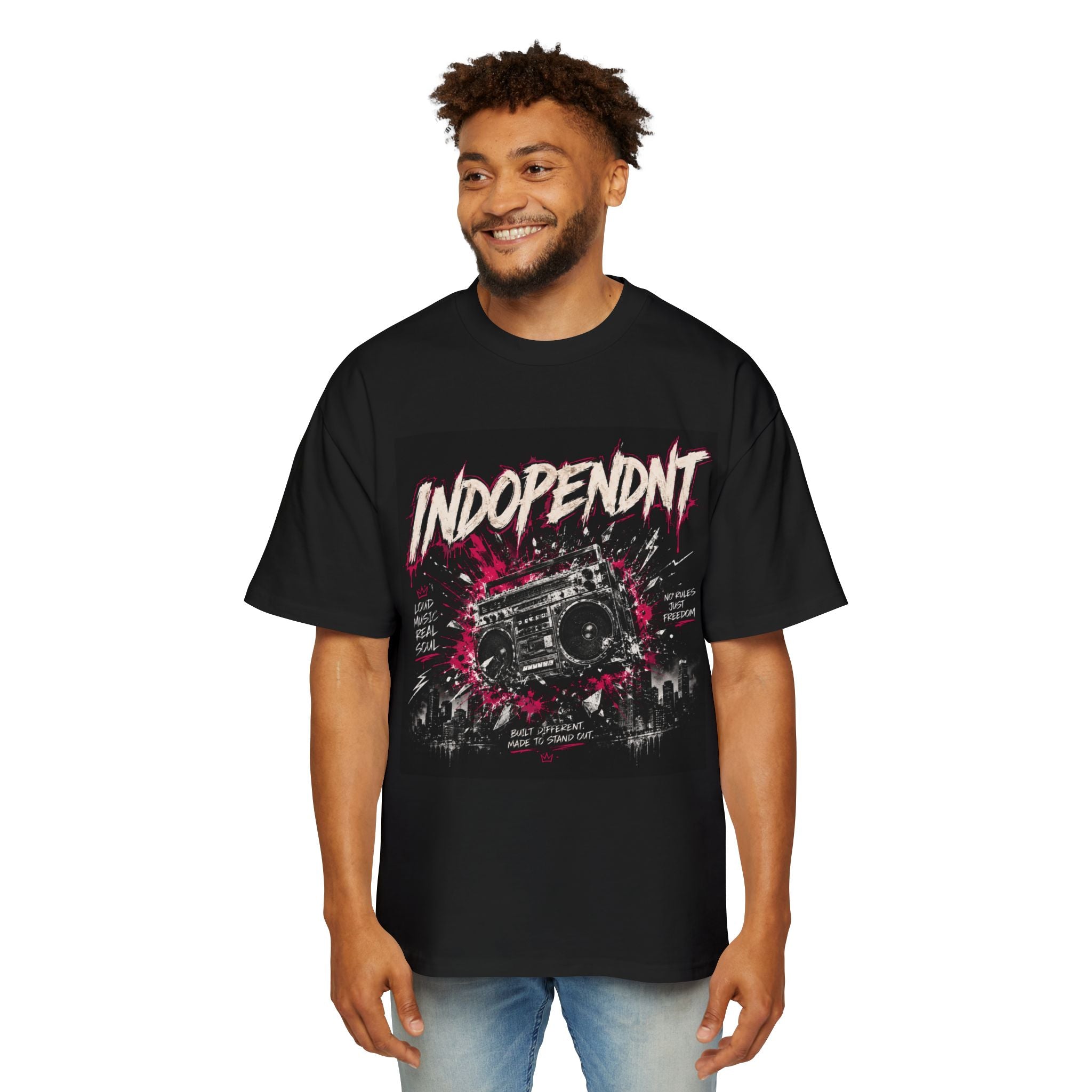 Indopendnt Boombox Graphic Tee
