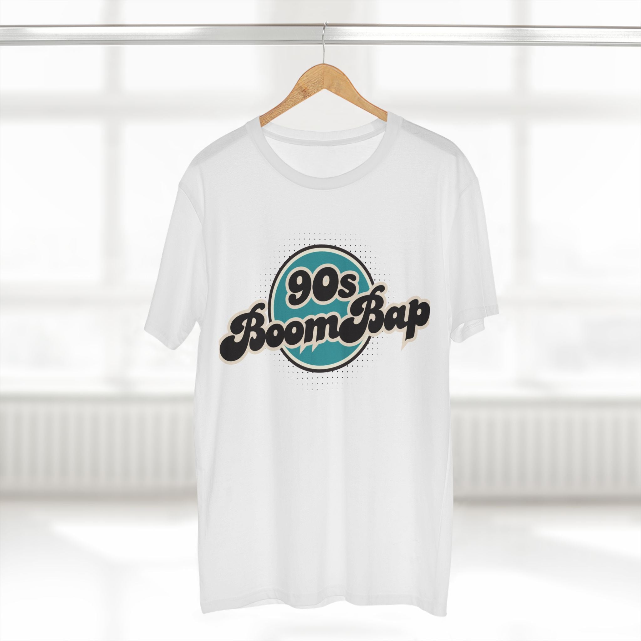 90s Boom Bap Tee — Vintage Hip Hop Rap Logo T-Shirt
