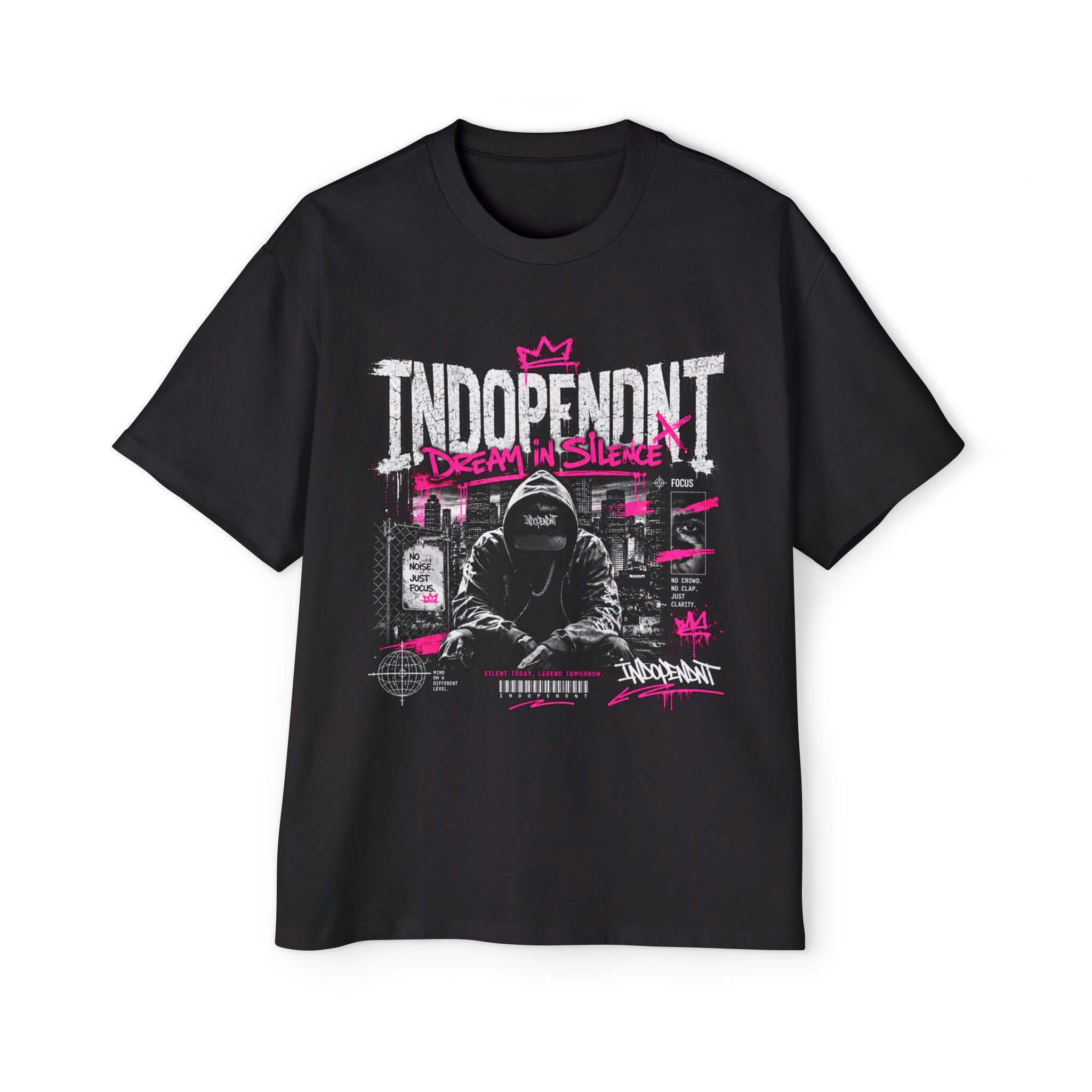 Indopendnt Skate Crew Tee — Graphic Oversized Men's Streetwear