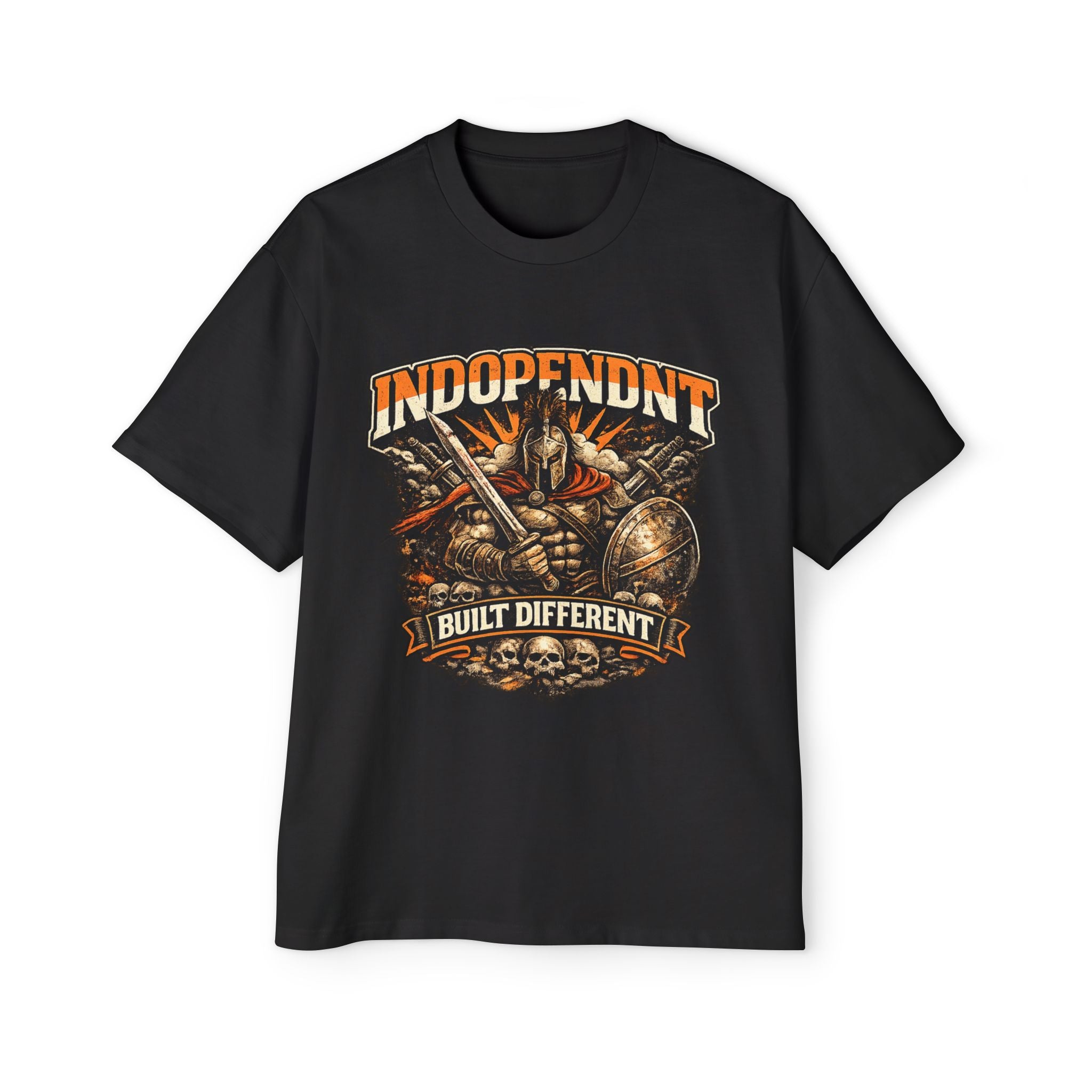 Built Different Warrior T-Shirt — "Independent" Graphic Tee