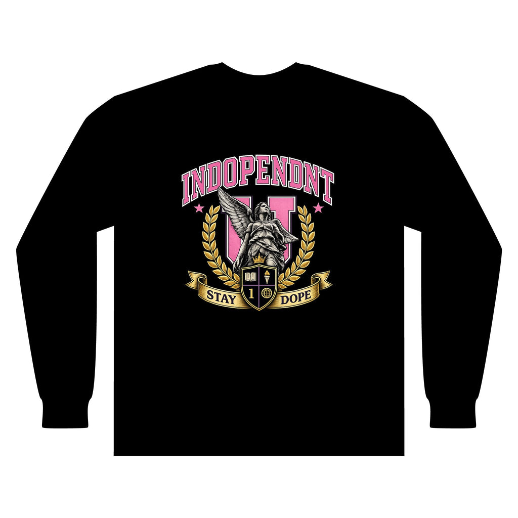 Indopependnt "Stay Dope" Crest Long Sleeve Tee