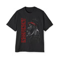 Oversized Tee — 'Indopendnt' Rose Girl Graphic