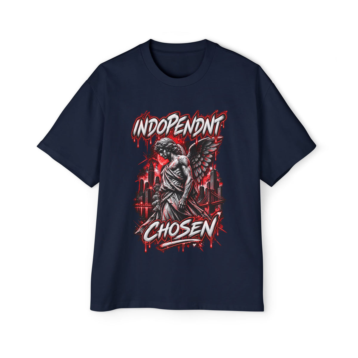 Chosen Angel Graphic Tee — "Independent Chosen" Streetwear T‑Shirt