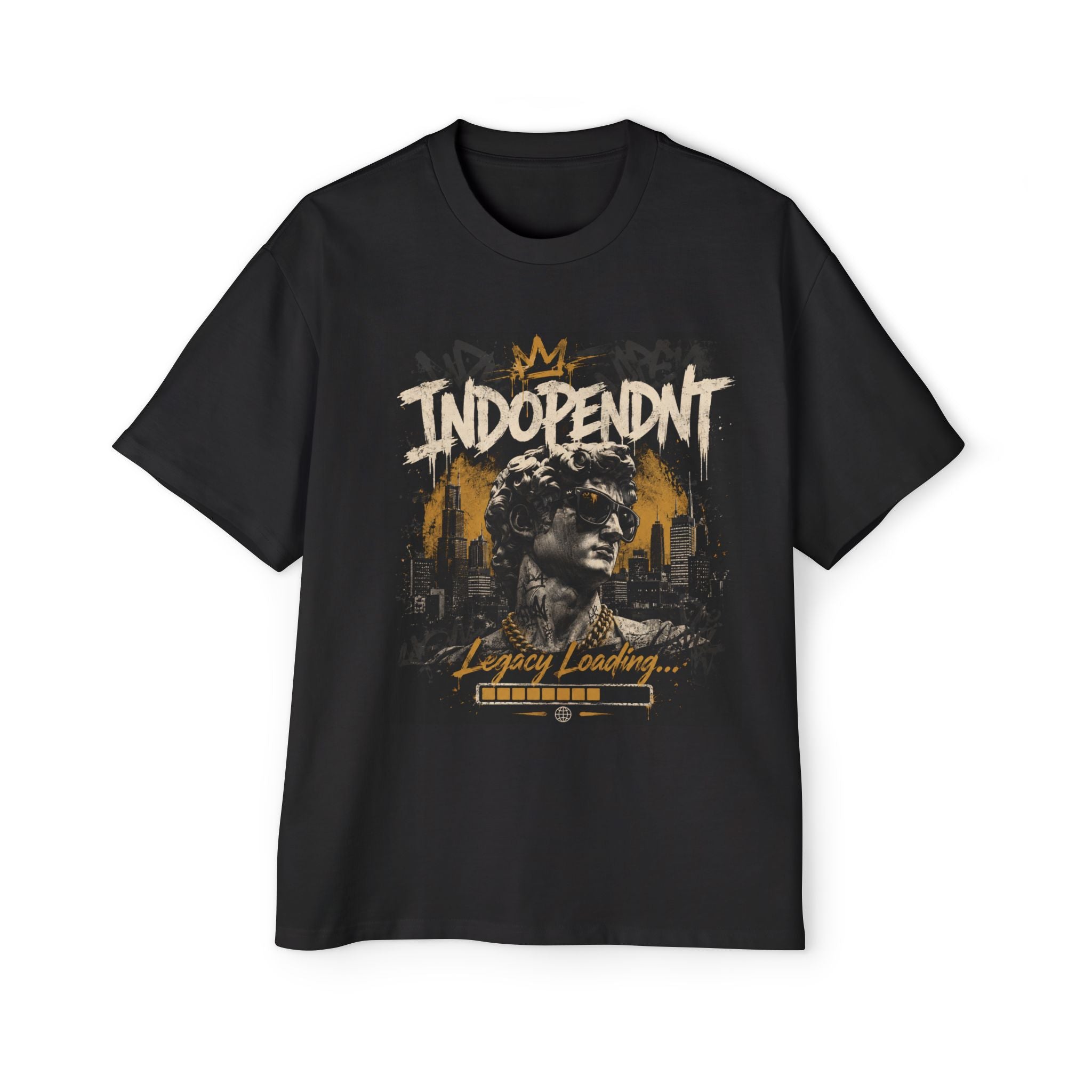 Independent 'Legacy Loading' Graphic Tee – Men's Oversized Streetwear