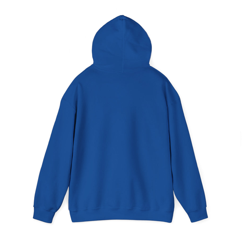 No Press Hoodie – Bold White Logo Pullover