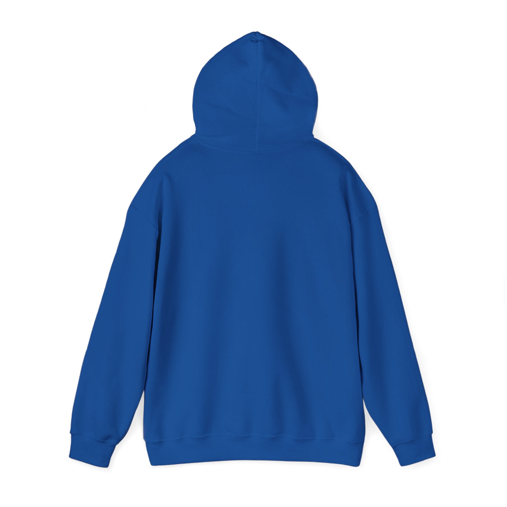 No Press Hoodie – Bold White Logo Pullover