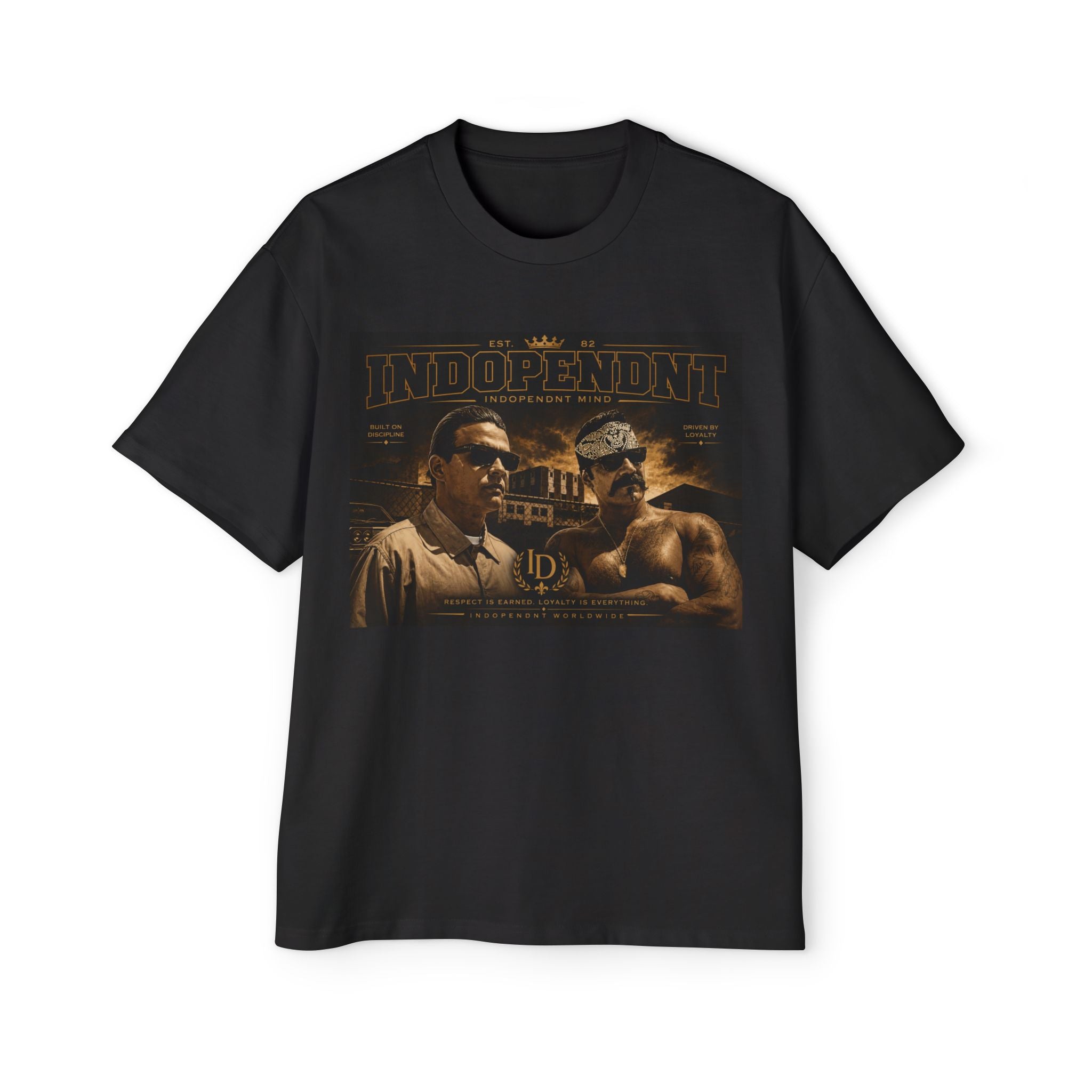 Independent Boxing Tribute Tee — Vintage Fighter Graphic Shirt