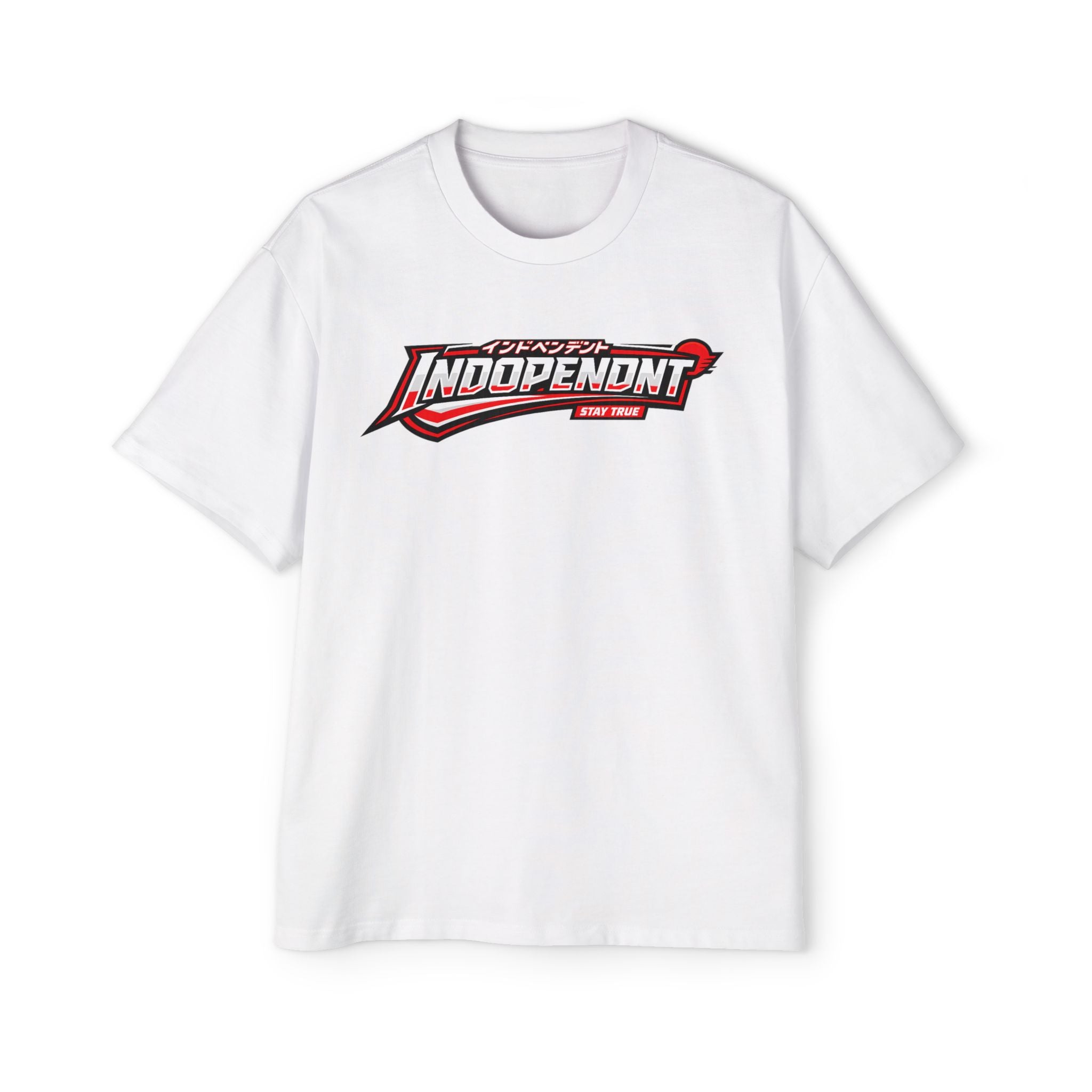 Independent Logo Tee — Men’s Oversized Graphic T‑Shirt