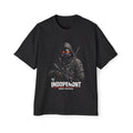 Urban Assassin Graphic Tee — "Independent" Hooded Soldier Streetwear