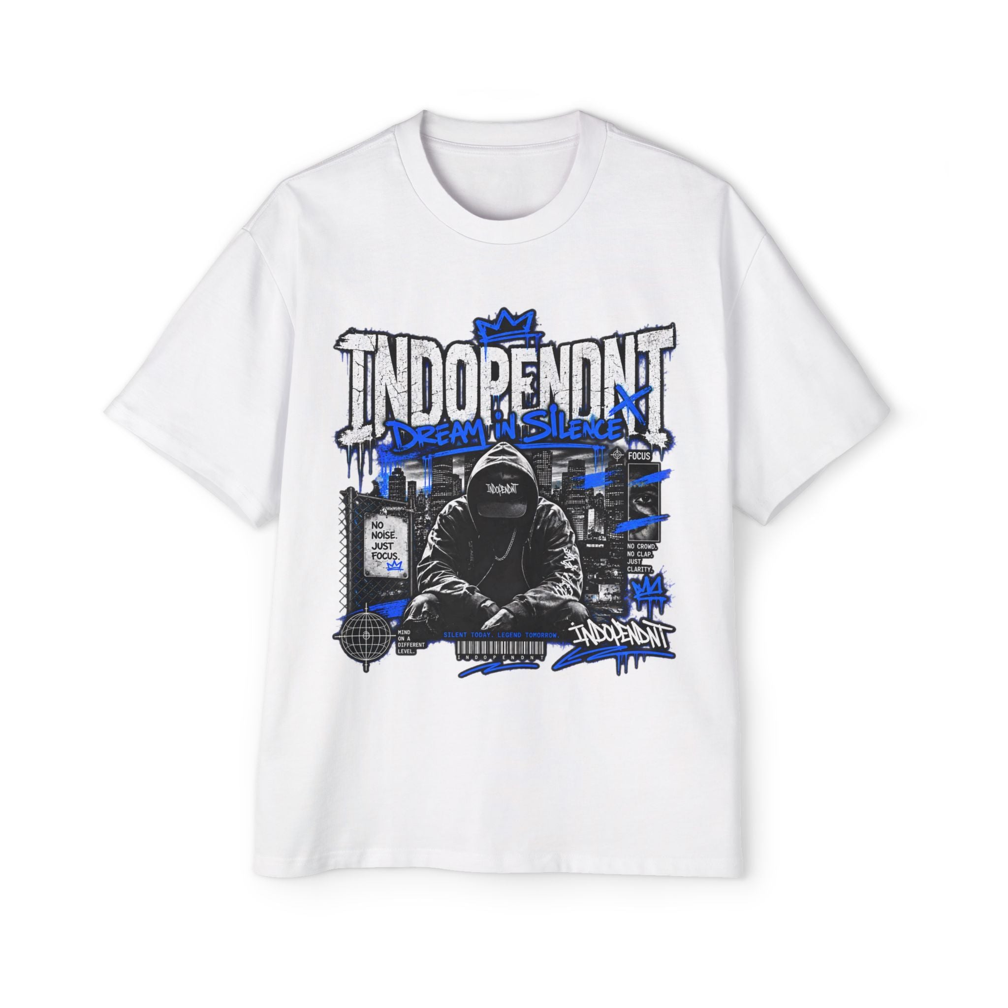 Indopendnt Streetwear Tee — 'Independent' Graphic Oversized Men's T-Shirt
