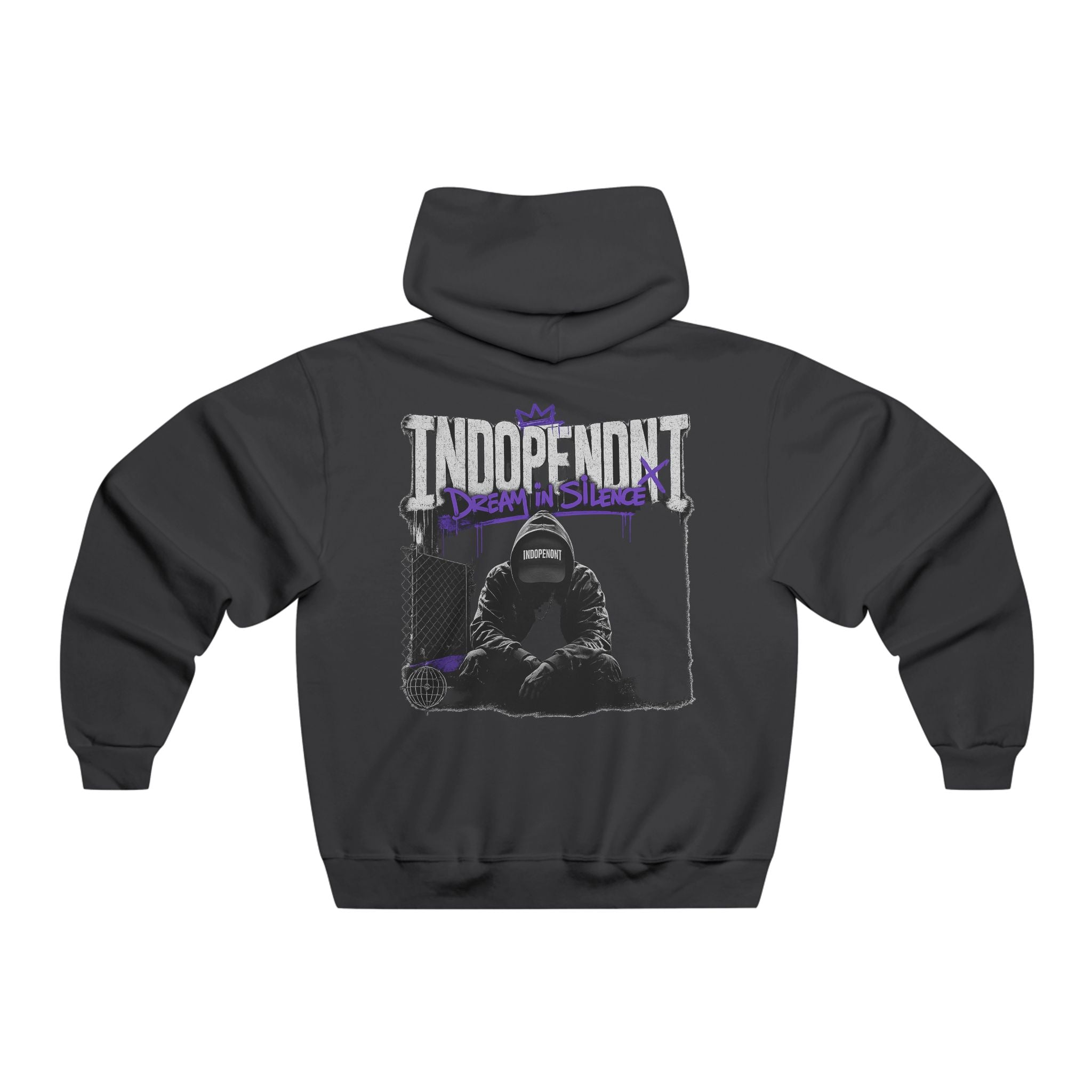 Hoodie — Indopendent Dream in Silence Graphic Pullover