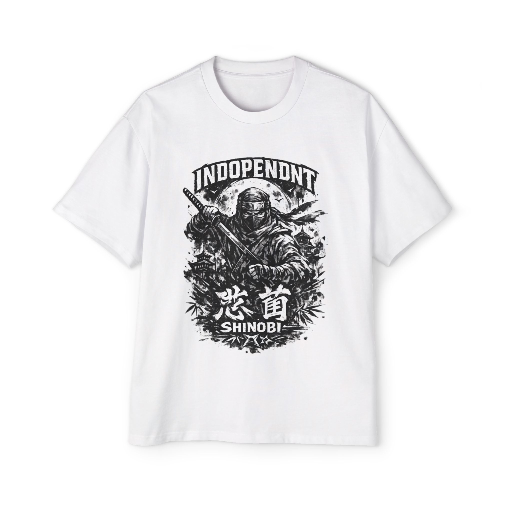 Shinobi Independent Graphic Tee — Ninja Illustration T-Shirt