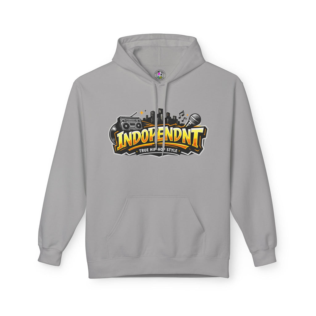 Independent Music Hoodie – "Indopendnt" Rap & Mic Graphic Pullover