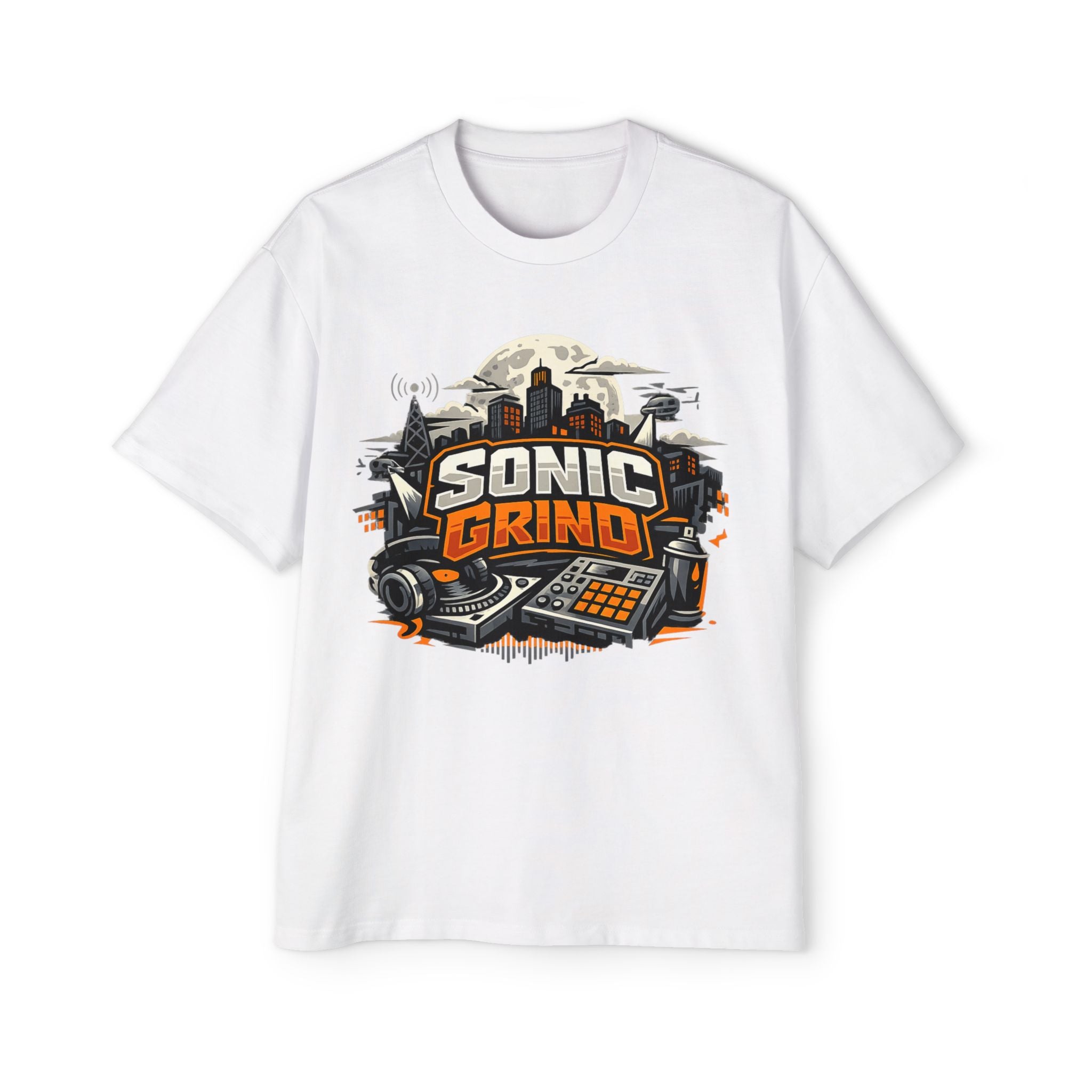 Sonic Grind Graphic Tee — DJ Music Producer Streetwear
