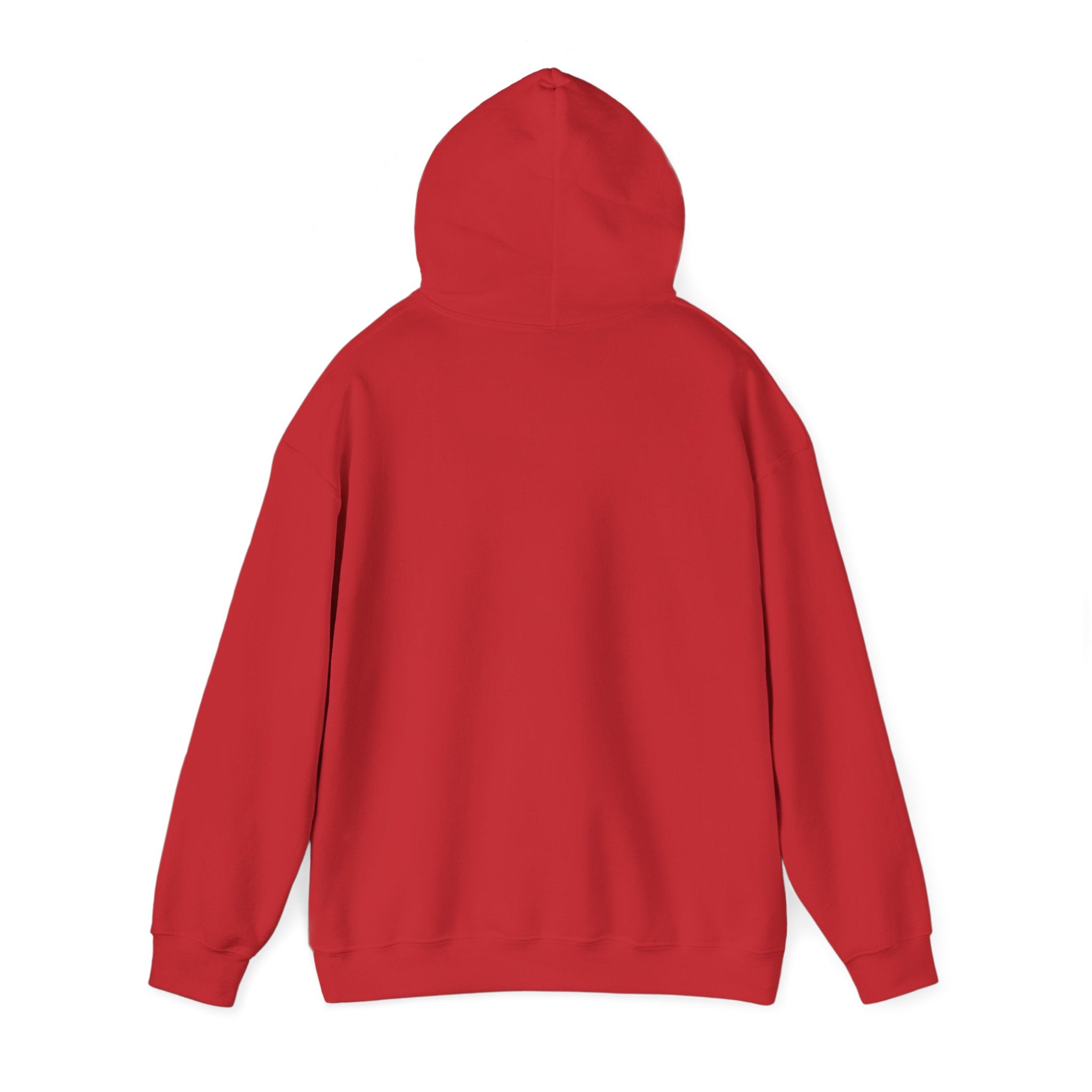 No Press Hoodie – Bold White Logo Pullover