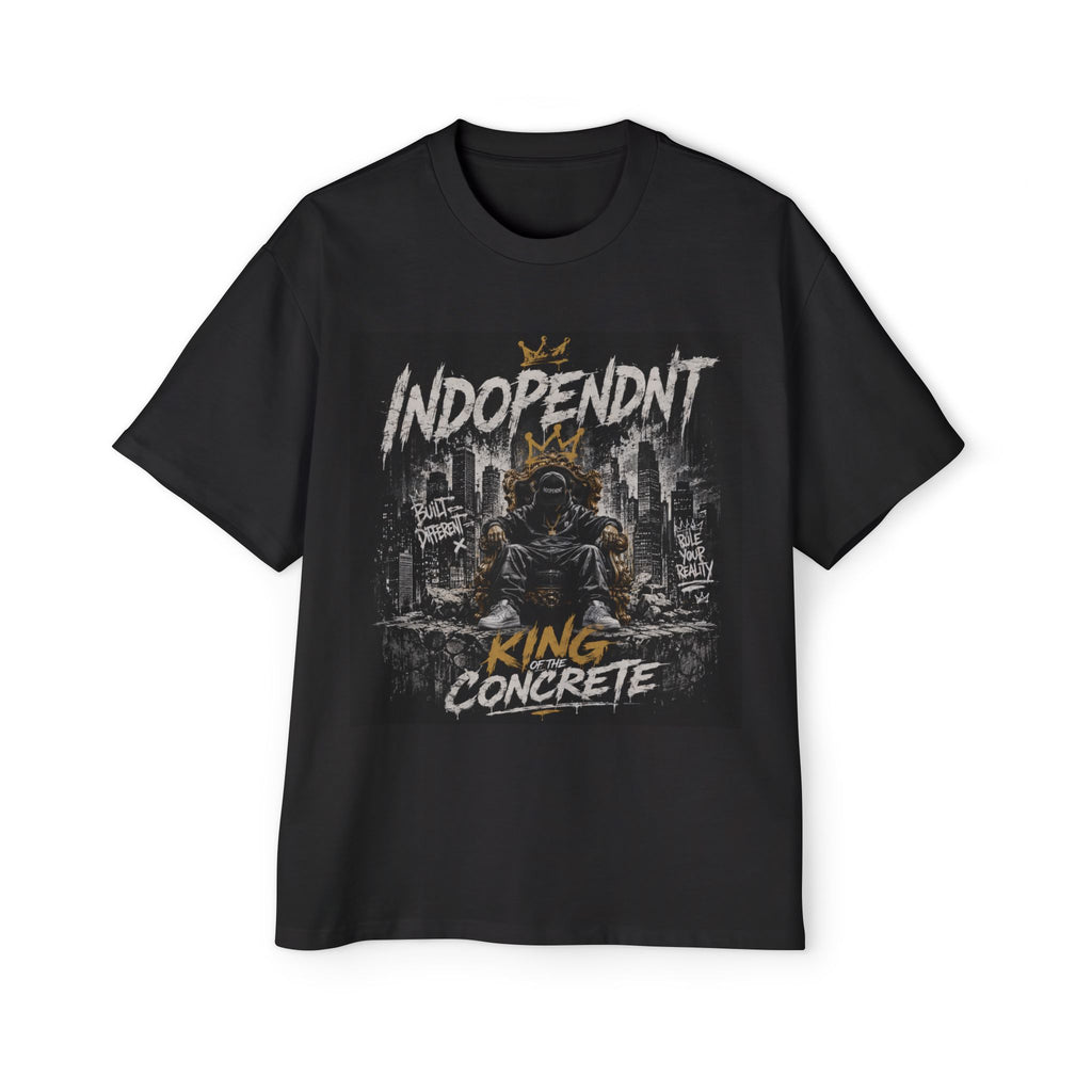 King Concrete Graphic Tee — "Independent" Urban Streetwear T-Shirt
