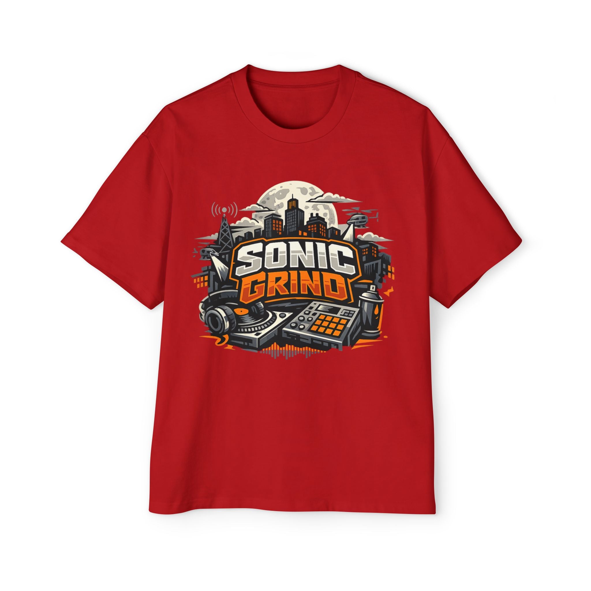 Sonic Grind Graphic Tee — DJ Music Producer Streetwear