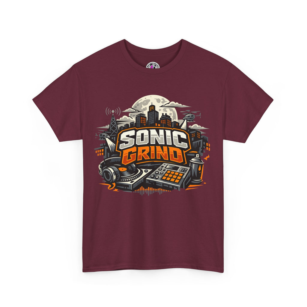 Sonic Grind DJ Crew T‑Shirt — Urban Music Producer Graphic Tee
