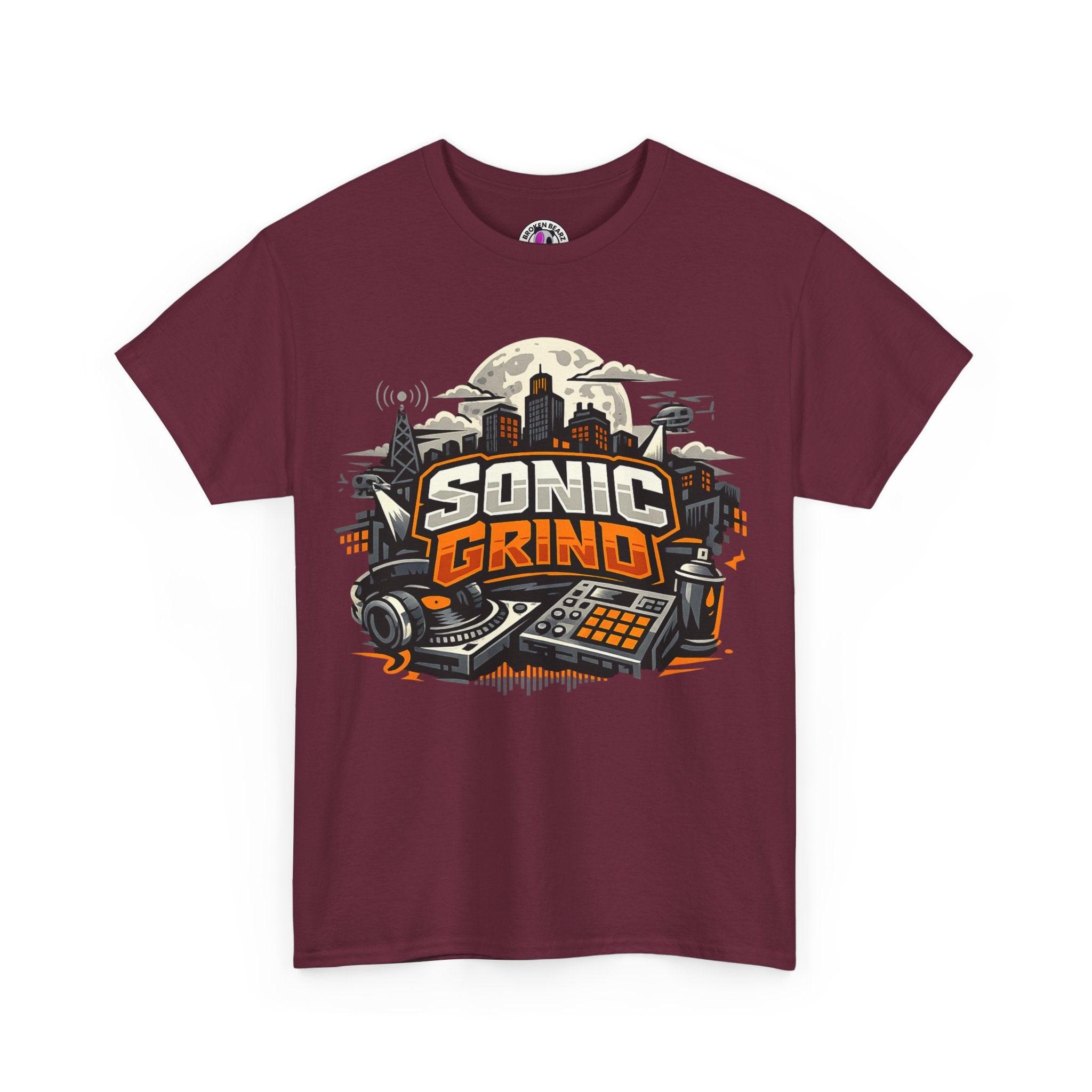 Sonic Grind DJ Crew T‑Shirt — Urban Music Producer Graphic Tee
