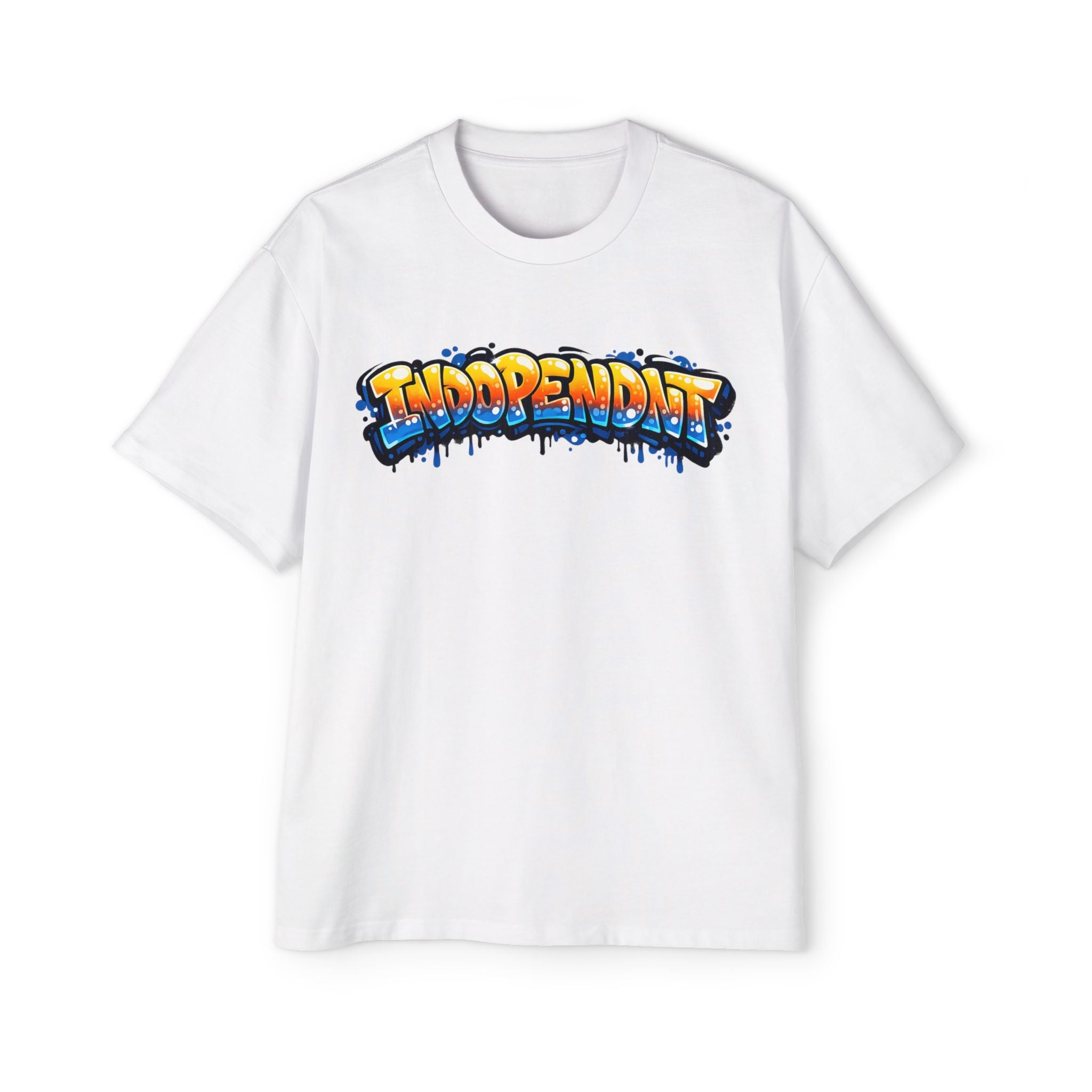 Independent Graffiti T-Shirt — Urban Streetwear Men’s Oversized Tee