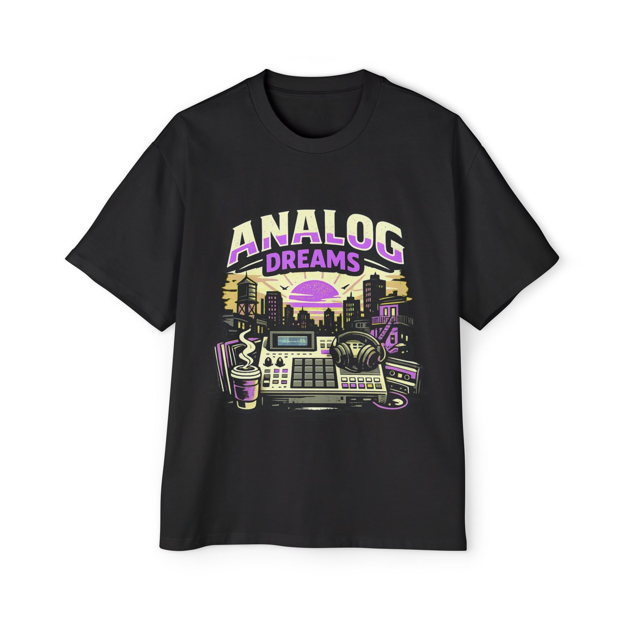 Analog Dreams Tee — Vintage Synthwave Music T-Shirt