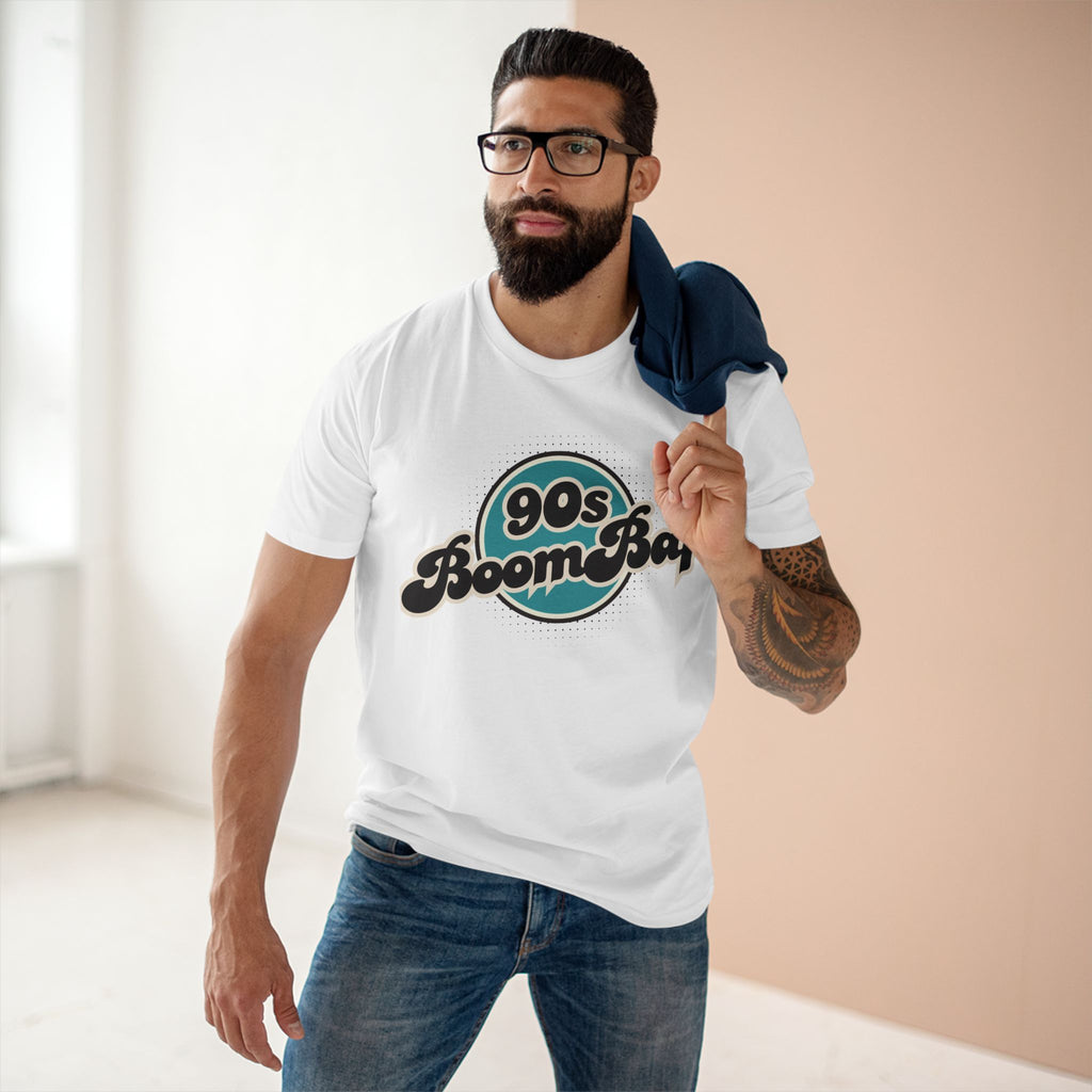 90s Boom Bap Tee — Vintage Hip Hop Rap Logo T-Shirt