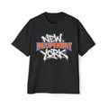 New Indopendent York Graffiti Tee — Men's Oversized Streetwear