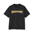 Indopendnt Arch Logo Tee — Men's Oversized Graphic T-Shirt