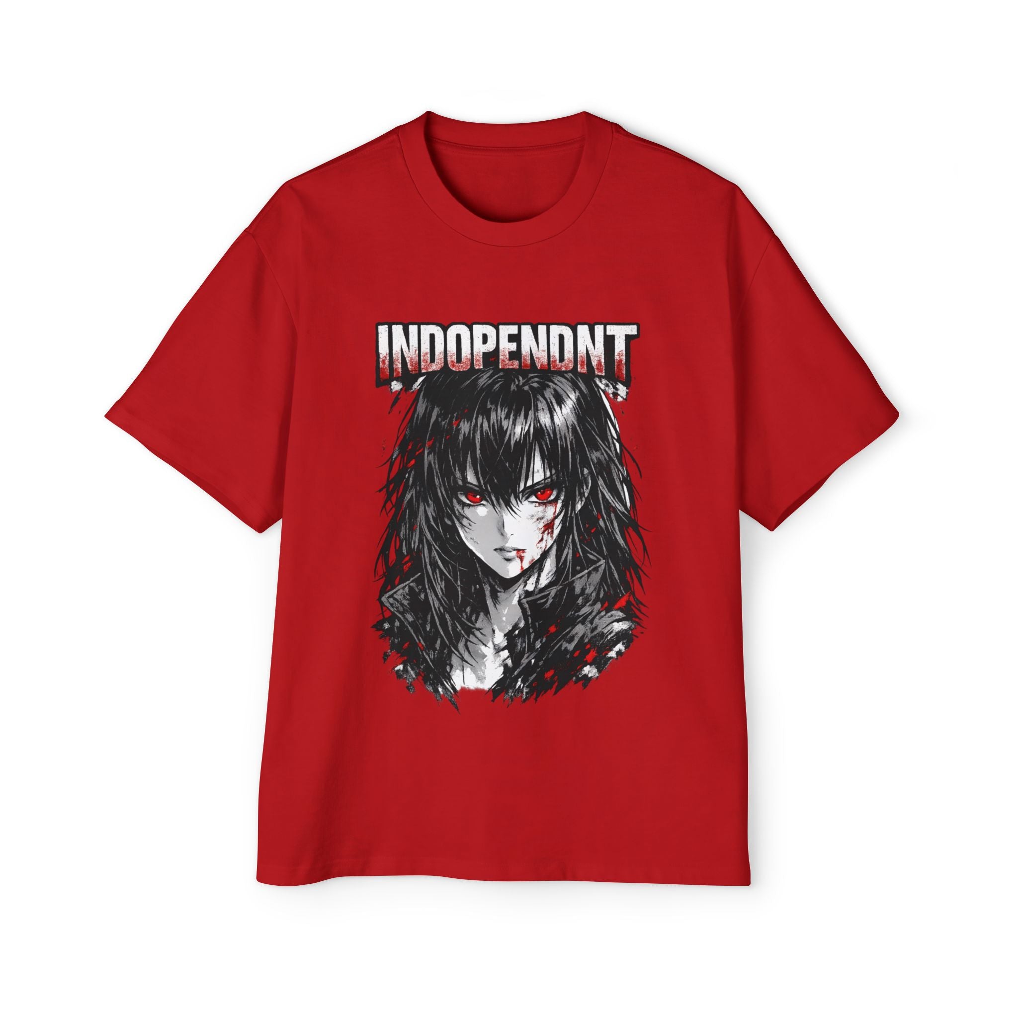Independant Gothic Anime Girl Graphic Tee