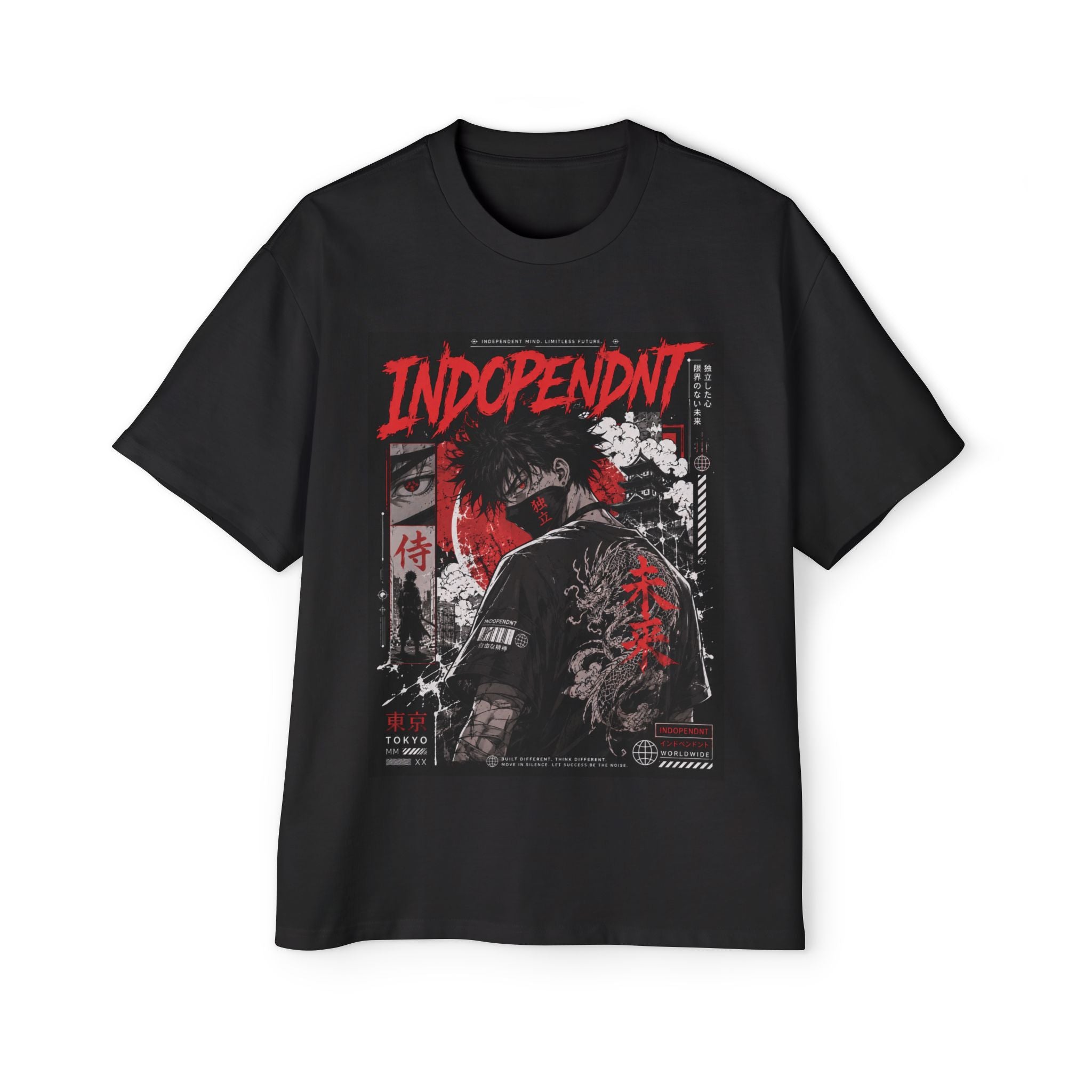 Indopendnt Samurai Graphic Tee — Oversized Men's Streetwear