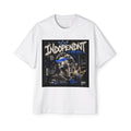 Indopendnt Street Art Graphic Tee — Men's Oversized Vintage Statue Design