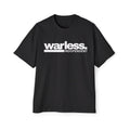 Warless Independent Tee — Graphic Mens Oversized Black T-Shirt