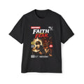 Fear Comic Cover Graphic Tee – Men's Oversized Manga Horror Shirt