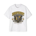 Independent University Graphic Tee — Mens Oversized Vintage College Shirt