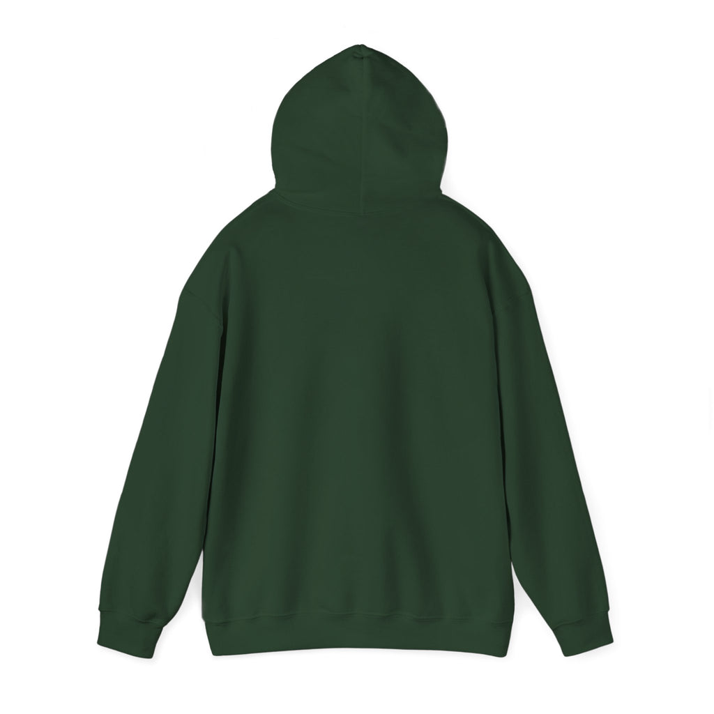 No Press Hoodie – Bold White Logo Pullover