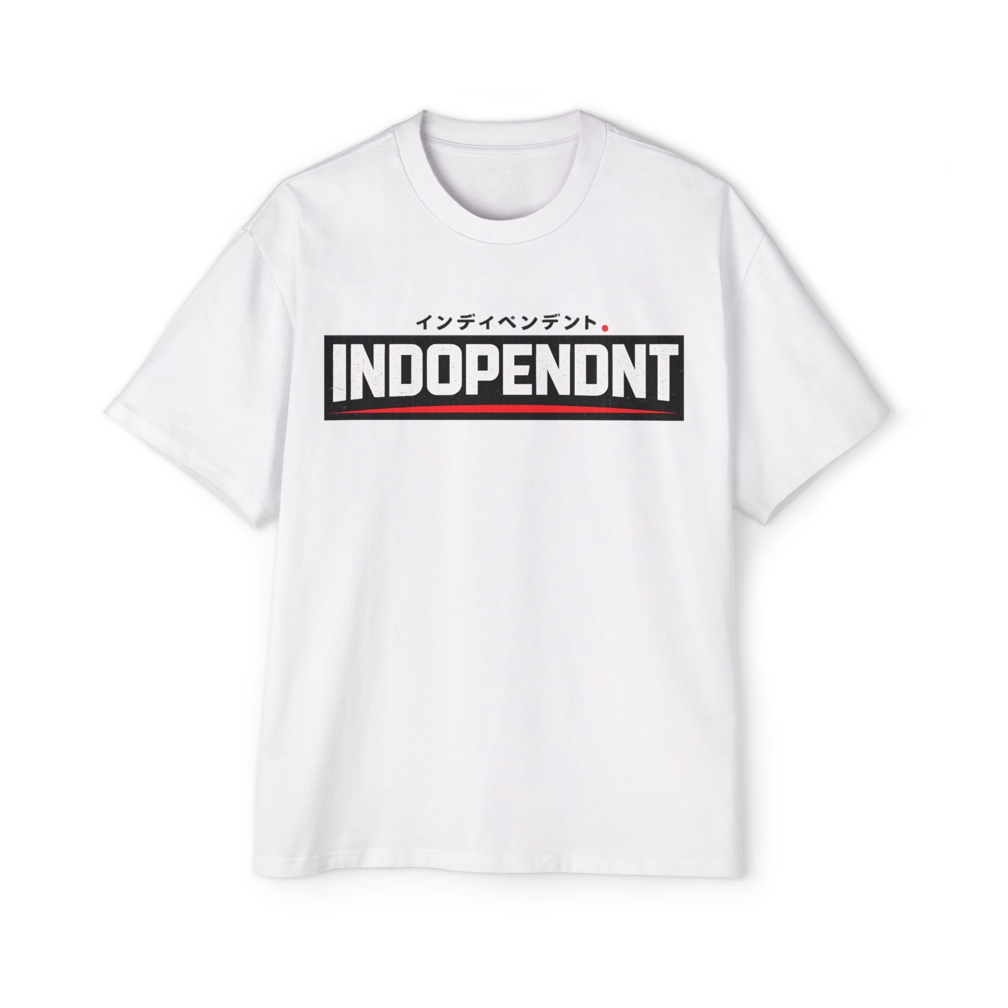Indopendnt Logo Tee — Men's Oversized Graphic T-Shirt