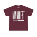 Manifest Graphic Tee — "MANIFEST" Bold Typography Motivational T‑Shirt