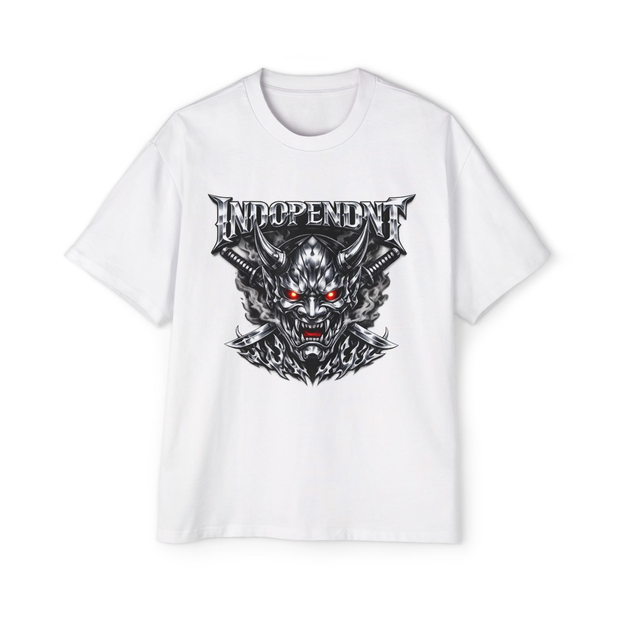 Independent Demon Skull Tee - Men’s Oversized Graphic T‑Shirt